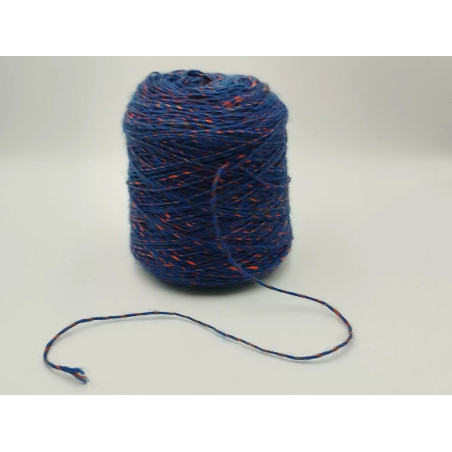 Ball of yarn - Wool - Copy blue