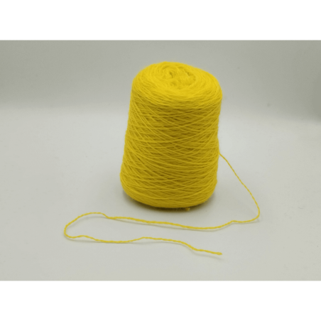 Ball of yarn - Wool - Yellow - Alpaca