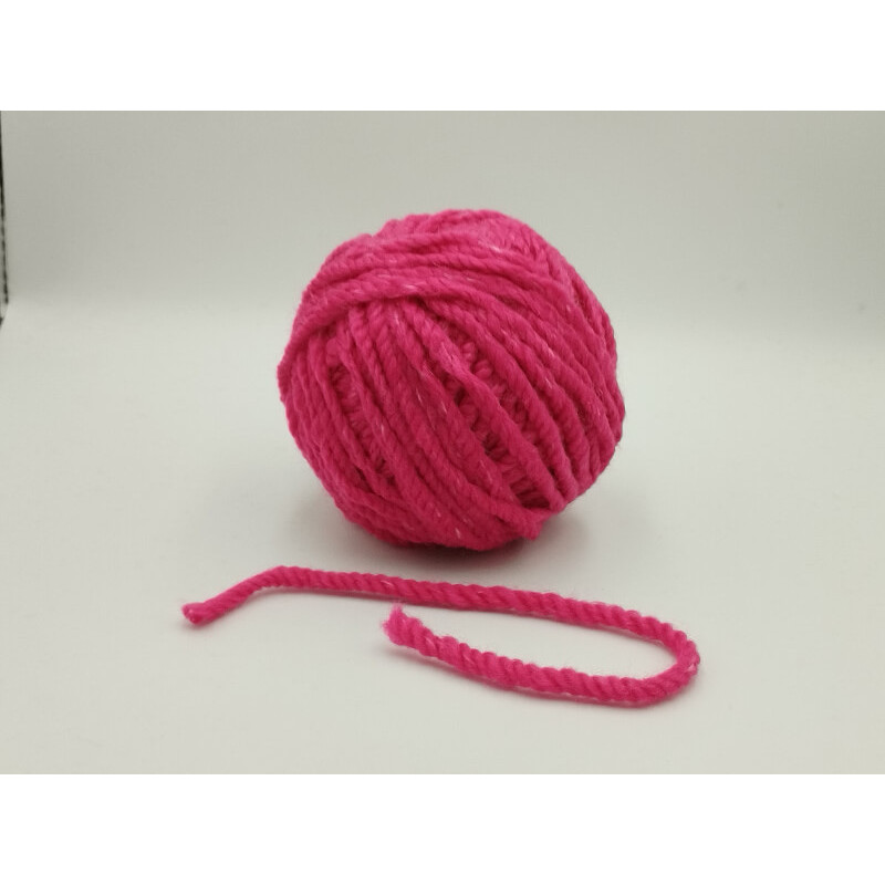 Ball of yarn - Wool - Fuchsia - Big Ball of yarn - Wool - Fuchsia - Big