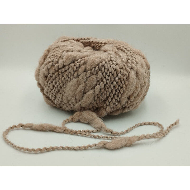 Ball of yarn - Wool - Hazelnut - Flambe