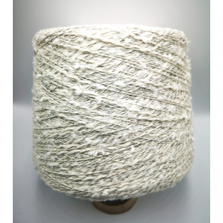Ball of yarn - Cotton - Light gray