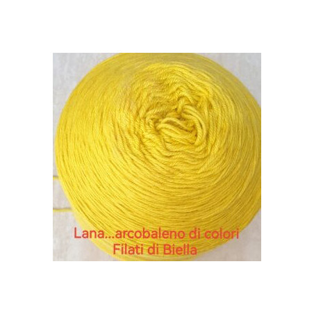 Ball of yarn - Pure Merino wool - Yellow
