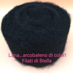 Ball of yarn - Wool - Moican - Kid Mohair - Black