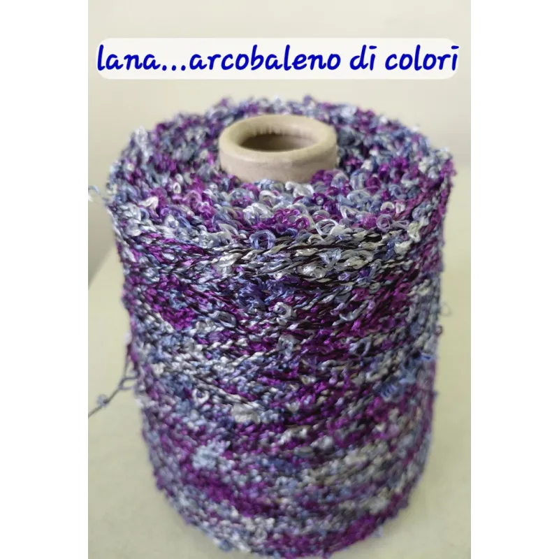 BOUBLE VIOLA AZZURRO