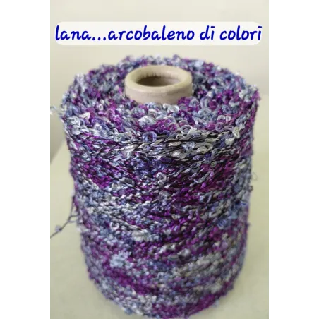 BOUBLE VIOLA AZZURRO